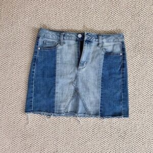 Celebrity Pink Denim Skirt